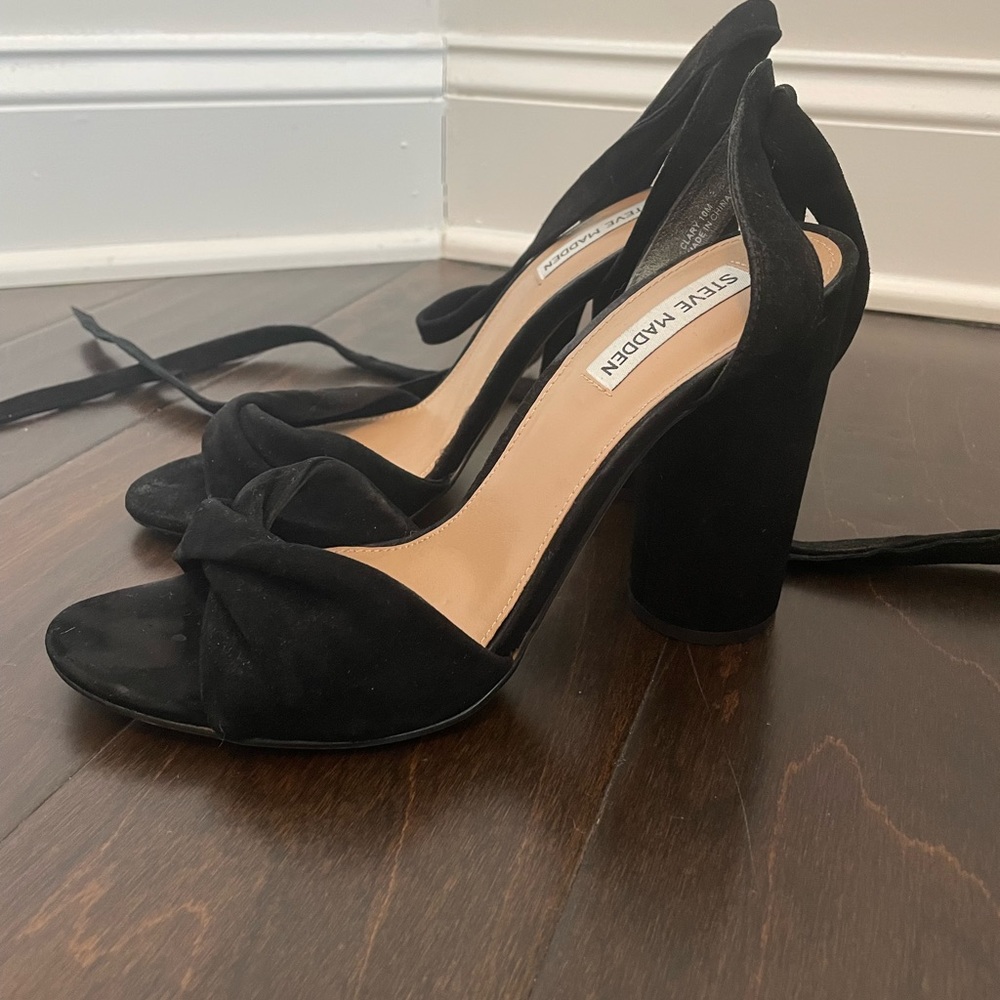 Steve Madden ankle wrap sandals